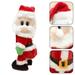 TENCE Santa Claus Toys Christmas Toys Plastic Red And White Santa Claus For Christmas