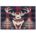 FREEAMG 500 Pieces Christmas Deer Jigsaw Puzzle for Adults Teens Kids Fun Family Game for Holiday Toy Gift Home Decor 20.5 x14.9