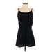 Abercrombie & Fitch Casual Dress - Mini Scoop Neck Sleeveless: Black Print Dresses - Women's Size Small