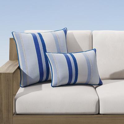 Solita Stripe Indoor/Outdoor Pillow - Gingko, 20