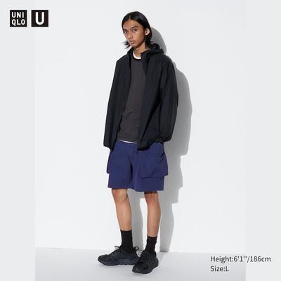 Uniqlo - Parachute Cargo Shorts - Blue - S
