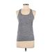 Lululemon Athletica Active Tank Top: Gray Activewear - Women's Size 8