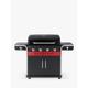 Char-Broil Gas2Coal 2.0 Hybrid Gas & Charcoal 4-Burner BBQ, Black