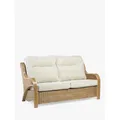 Desser Opera Rattan 3-Seater Sofa, Light Oak/Jasper