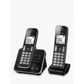 Panasonic KX-TGD622EB Digital Cordless Telephone with Dedicated Nuisance Call Block Button and Answering Machine, Twin DECT