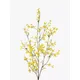 Floralsilk Artificial Large Forsythia Large, Yellow