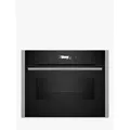 Neff N70 C24MR21N0B Built In Electric Compact Oven with Microwave, Stainless Steel