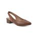 Women's Boronic Slingback by White Mountain in Chestnut Smooth (Size 8 M)