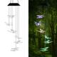 Slowmoose Spiral Wind Chime Style- Solar Led Light For Outdoor C