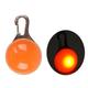 Slowmoose Led Flashing Glow Light Collar & Leash For Pet, Dog, Cat - Safety In The Dark Pendant-Orange S