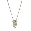 ESPRIT women's chain necklace silver red gold ESNL92993B420