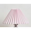 Slowmoose Yamato Style, Vintage Cloth - Muticolor Pleated Lampshades For Table Lamps Pink Dia 45cm H26cm