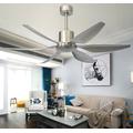 Slowmoose Wind Ceiling Fan With Led Light And Remote Control No light-365458