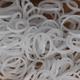 Slowmoose Hair Rubber Loom Bands - Refill Make Woven Bracelet White
