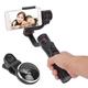 Slowmoose Gimbal Stabilizer Vlog Handheld Cellphone & Action Camera with Phone Lens