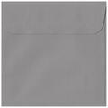 ColorSono Graphite Grey Peel/Seal 160mm Square Coloured Grey Envelopes. 100gsm Swiss Premium FSC Paper. 160mm x 160mm. Wallet Style Envelope. 100