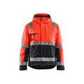 Blaklader 4870 hi-vis winter jacket - mens (48701987) Red/black 4xl