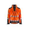 Blaklader 4491 hi-vis softshell jacket waterproof breathable - mens (44912513) Hi-vis orange/mid grey M