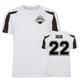 UKSoccerShop Isco Real Madrid Sports Training Jersey (White/Black) LB (9-11 Years)