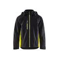 Blaklader 4790 shell jacket waterproof windproof - mens (47901977) Black/yellow 4xl