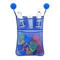 Slowmoose Hanging Basket Bath Organization- Bag With Suction Cup deep blue