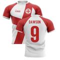 Airo Sportswear 2023-2024 England Flag Concept Rugby Shirt (Dawson 9) White XL 46-48 inch Chest (112-124cm)