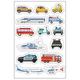 Slowmoose Railway Road Traffic Tape Sticker - Diy Adhesive Masking Car Train's car stickers B