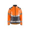 Blaklader 4877 hi-vis soft-shell jacket - mens (48772516) Hi-vis orange/mid grey L