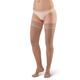 Pebble UK Sheer Compression Thigh Highs [Style P8] Nude XXL Long