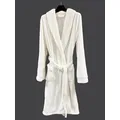Homespace Direct Ltd Microfibre Luxury Super Soft Bathrobe With Satin Piping Dressing Gown