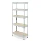 Form Exa 5 Shelf Hdf & Steel Shelving Unit (H)1800mm (W)750mm (D)350mm