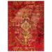 Liora Manne Marina Kermin Indoor/Outdoor Rug by Trans-Ocean Import in Saffron (Size 8'10"X11'9")