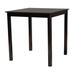 Lenoir Modern Espresso Brown Finished Wood Counter Height Pub Table by Baxton Studio in Espresso Brown