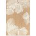 Liora Manne Carmel Palm Indoor/Outdoor Rug by Brylane Home in Sand (Size 4'10"X 7'6")