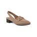 Women's Boreal Slingback by White Mountain in Nude Smooth (Size 7 1/2 M)