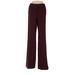 Ann Taylor Dress Pants - Low Rise Boot Cut Trouser: Burgundy Bottoms - Women's Size 2