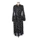 Saloni Casual Dress - A-Line: Black Dresses - Women's Size 8