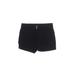 Columbia Shorts: Black Solid Bottoms - Women's Size 6 - Dark Wash