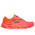 Skechers Men's GO RUN Swirl Tech Speed - Rapid Motion Sneaker | Size 8.5 | Coral | Textile/Synthetic | Machine Washable | Hyper Burst