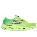 Skechers Men's GO RUN Swirl Tech Speed - Rapid Motion Sneaker | Size 13.0 | Green | Textile/Synthetic | Machine Washable | Hyper Burst
