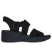 Skechers Women's Slip-ins: Pier-Lite - Slip On By Sandals | Size 9.5 | Black | Textile | Vegan | Machine Washable