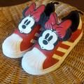 Adidas Shoes | Adidas X Disney (Kids Size 3) Superstar 360 C Minnie Mouse Kids' Shoes/Sneaker | Color: Red/White | Size: 3bb