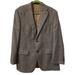 Ralph Lauren Suits & Blazers | Lauren Ralph Lauren Mens 40r Beige Multicolored Houndstooth Sport Coat Wool | Color: Tan | Size: 40s