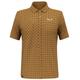 Salewa Puez Dry Short Sleeve Shirt Men, Golden Brown, L