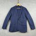 J. Crew Suits & Blazers | J. Crew Blazer Size 40r Blue Ludlow Slim-Fit Unstructured Suit Jacket Lightweig | Color: Blue/Red | Size: 40r