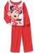 Disney Pajamas | Girls Disney Minnie Mouse Red 2 Pc Pajamas-Sz 3t | Color: Red | Size: 3tg