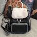 Michael Kors Bags | Michael Kors Abby Cargo Nylon Backpack | Color: Black/White | Size: Os