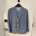 J. Crew Suits & Blazers | J Crew Cotton/Linen Suit: 38s, 32/30 | Color: Blue | Size: 38s