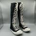 Converse Shoes | Converse All Star Chuck Taylor Knee High Tall Boots Sneakers Y2k Women’s 6.5 | Color: Black/White | Size: 6.5