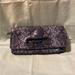 Coach Bags | Coach Blue Snakeskin Clutch Handbag | Color: Blue | Size: Os